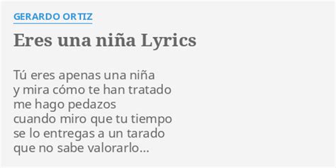 eres una nina lyrics